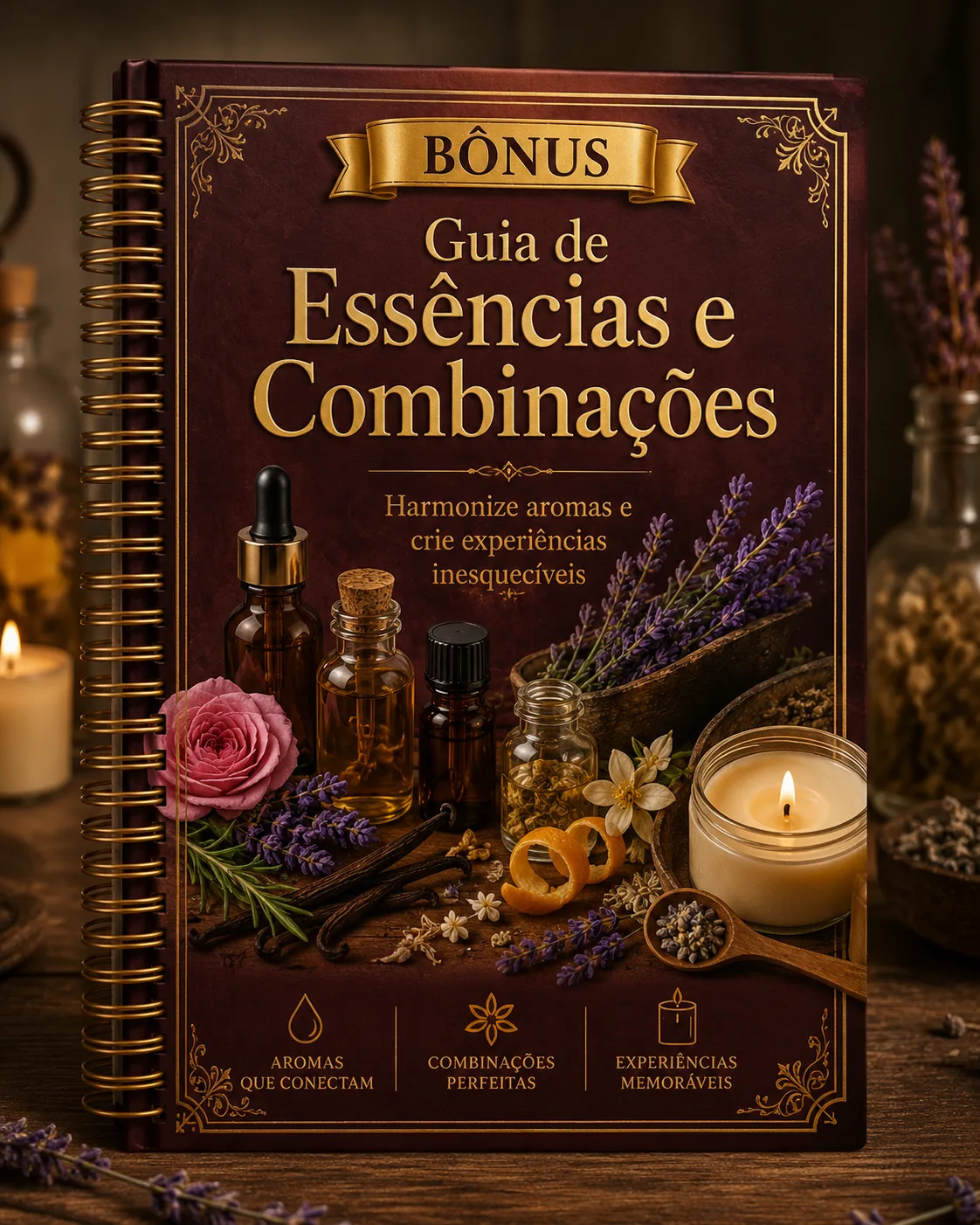 Capa do Guia de Essências e Combinações