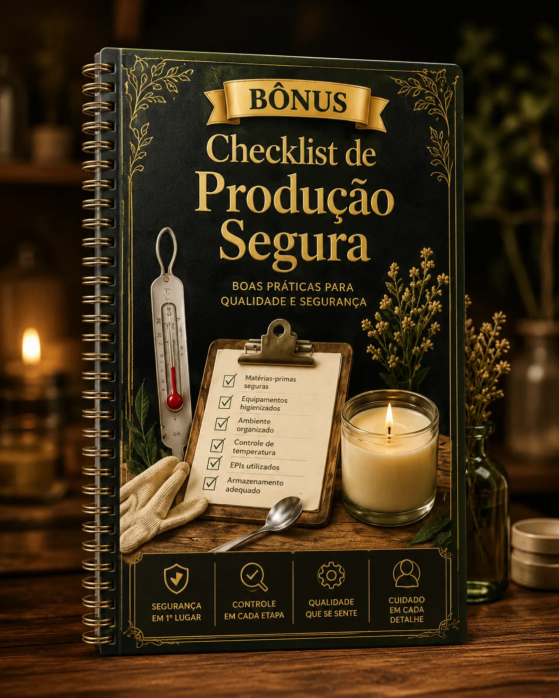 Capa do Checklist de Produção Segura