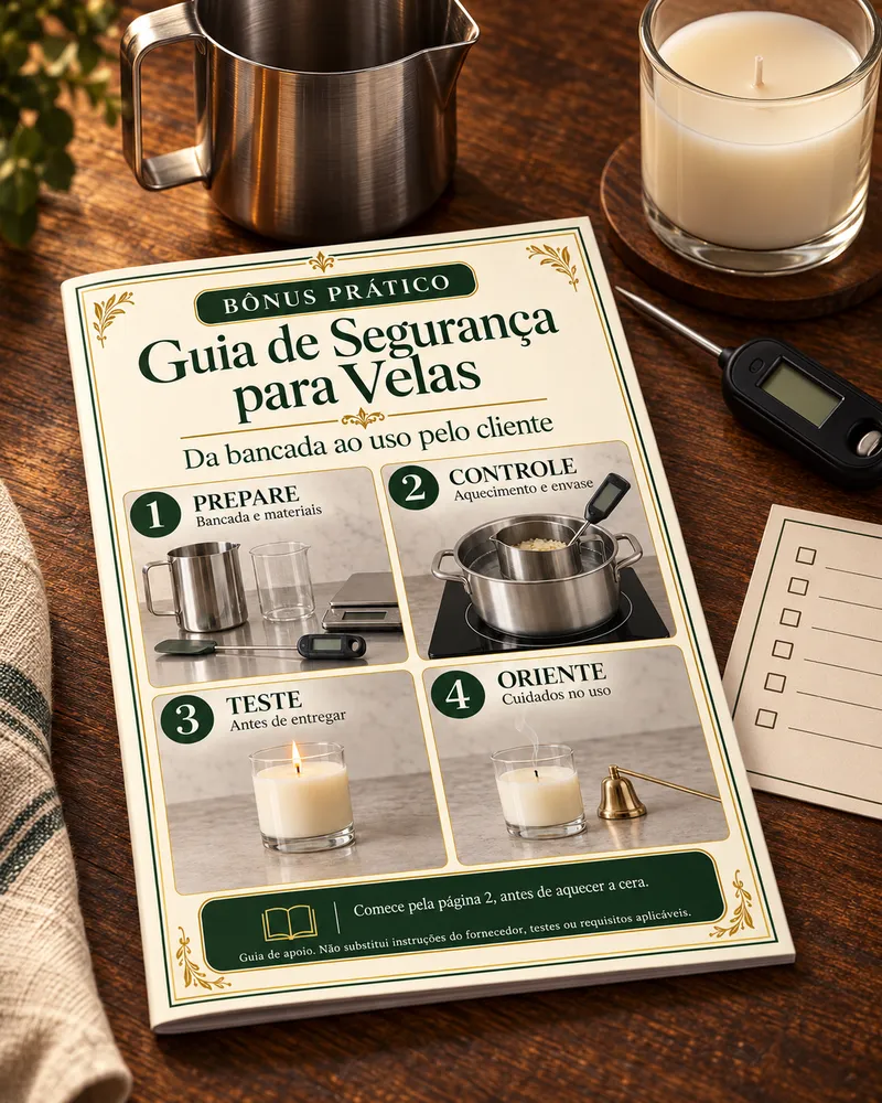 Guia de Segurança para Velas